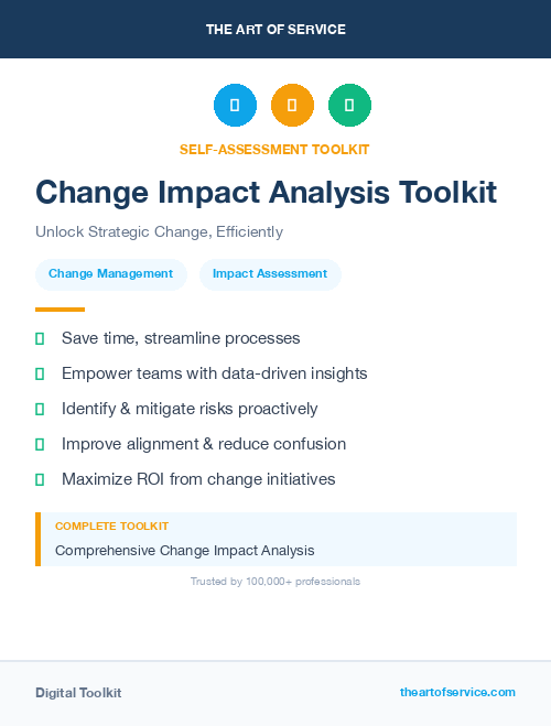 Change Impact Analysis Toolkit