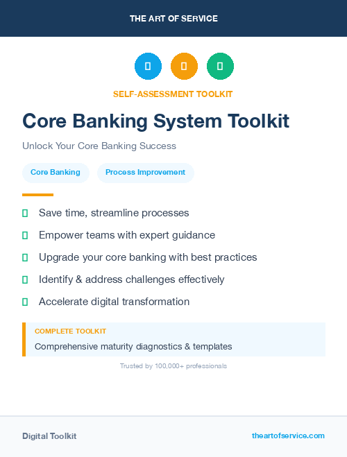 Core Banking System Toolkit