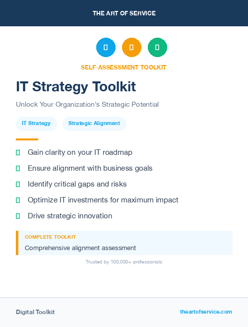 IT Strategy Toolkit