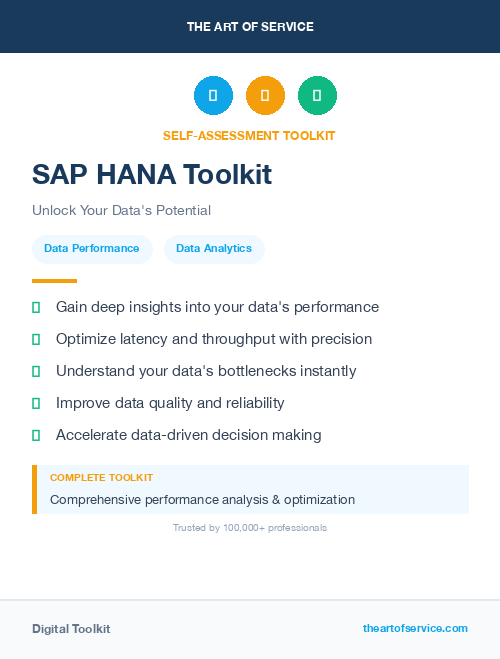 SAP HANA Toolkit