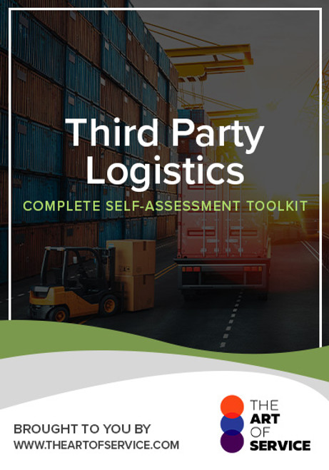 Third Party Logistics Toolkit