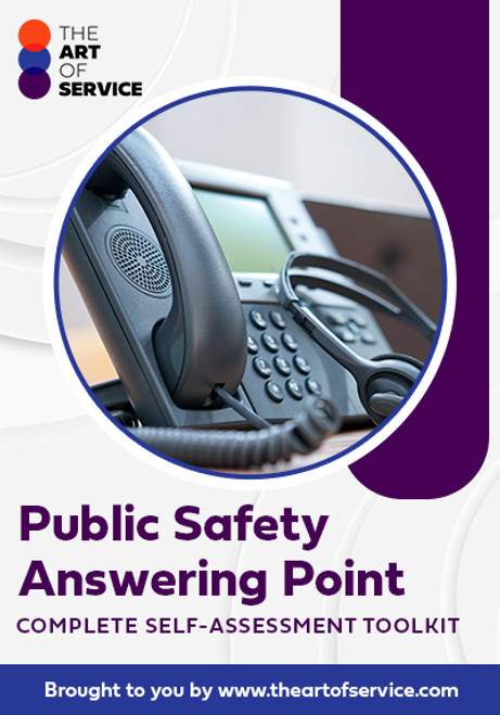 Public Safety Answering Point Toolkit