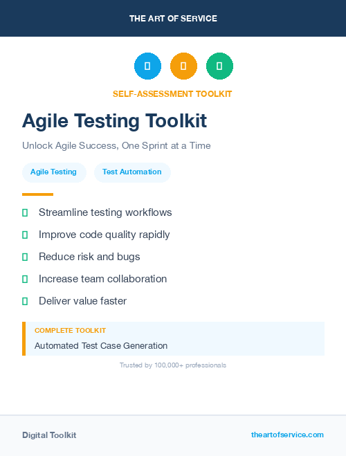 Agile Testing Toolkit