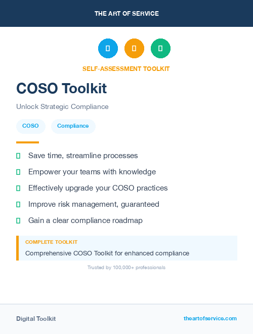 COSO Toolkit