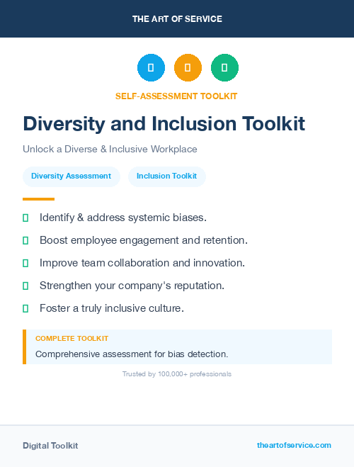 Diversity and Inclusion Toolkit