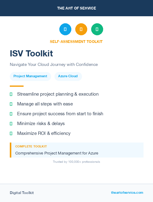 ISV Toolkit