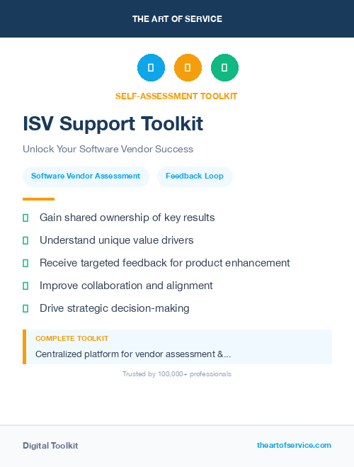 ISV Support Toolkit