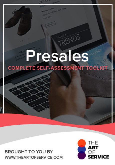 Presales Toolkit