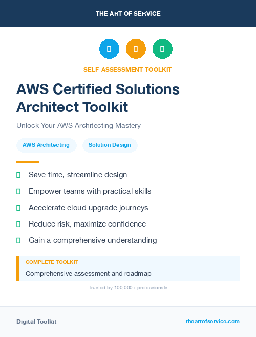 AWS Certified Solutions Architect Toolkit