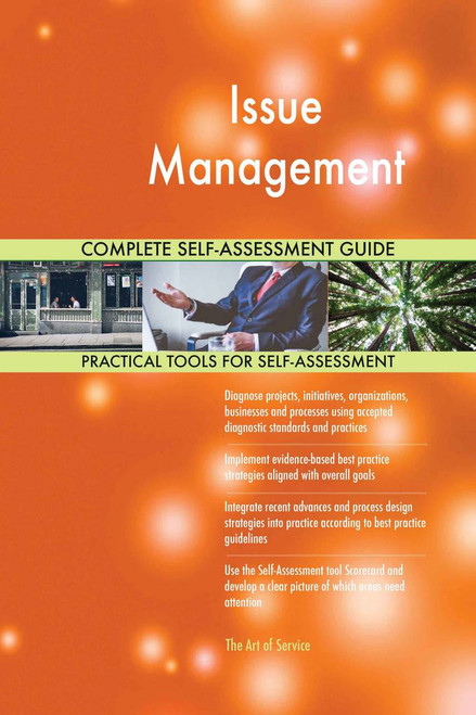 Issue Management Complete Self-Assessment