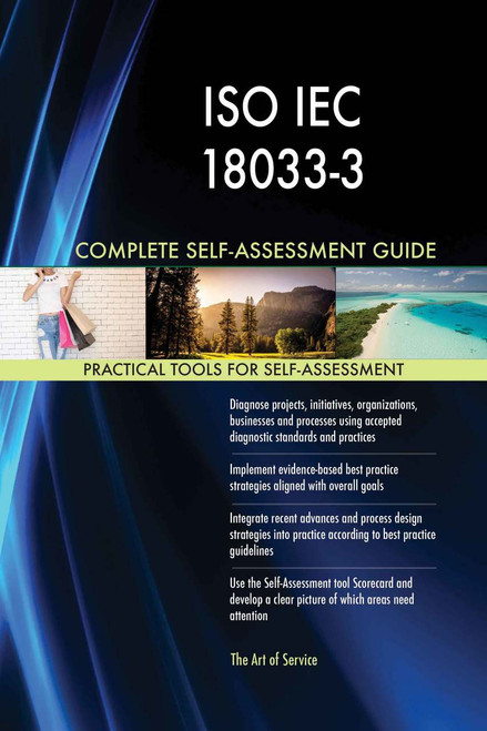 ISO IEC 18033-3 Complete Self-Assessment