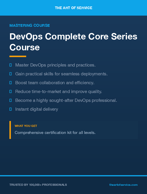DevOps Complete Certification Kit - Core Series for IT