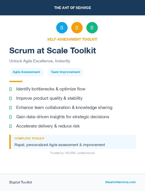 Scrum at Scale Toolkit