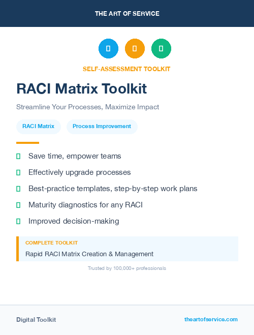 RACI Matrix Toolkit