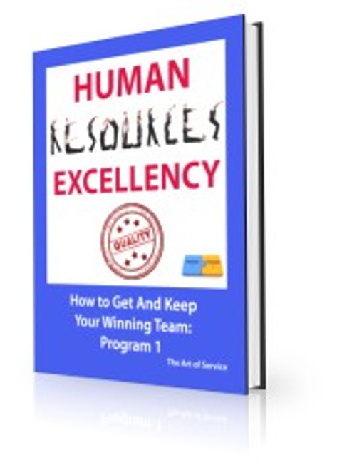 Human Resources Excellency - How to Get and Keep Your Winning Team (P1)
