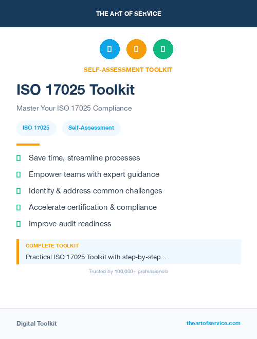 ISO 17025 Toolkit
