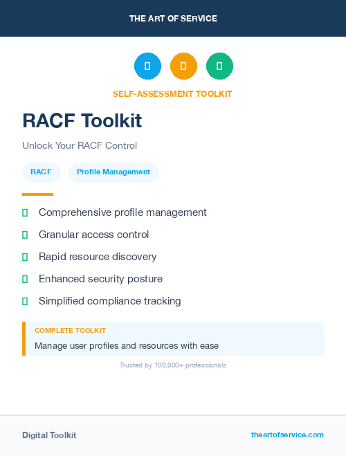RACF Toolkit