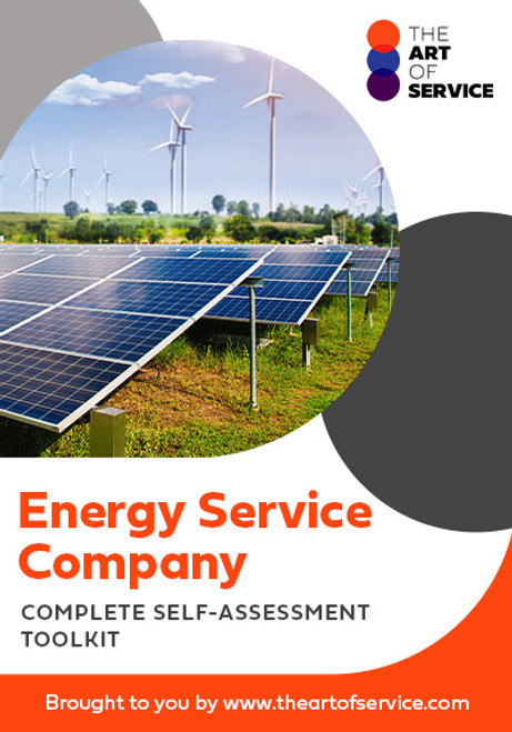 Energy Service Company Toolkit