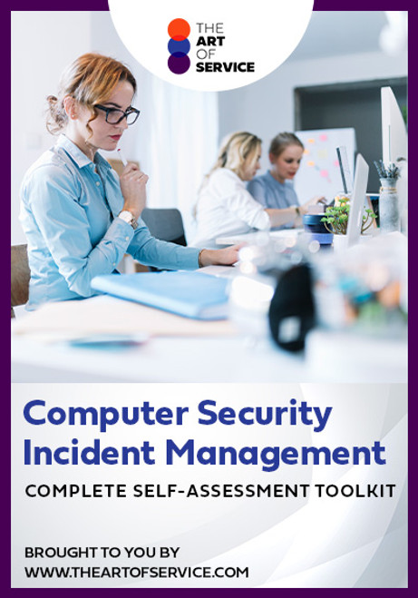 Computer Security Incident Management Toolkit