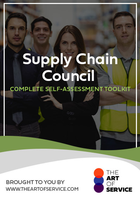 Supply Chain Council Toolkit