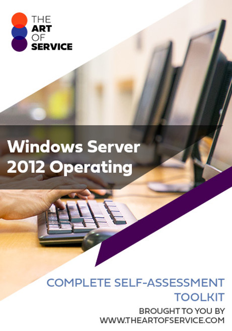 Windows Server 2012 Operating Toolkit