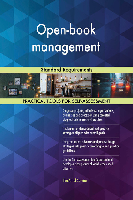Open-book management Standard Requirements