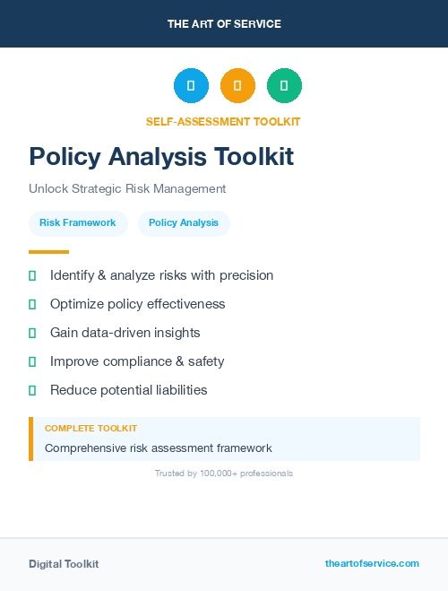 Policy Analysis Toolkit