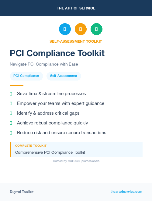 PCI Compliance Toolkit