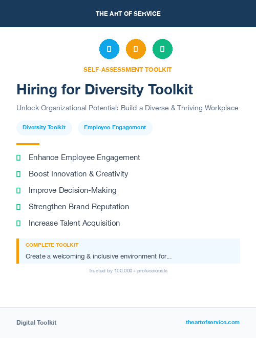 Hiring for Diversity Toolkit