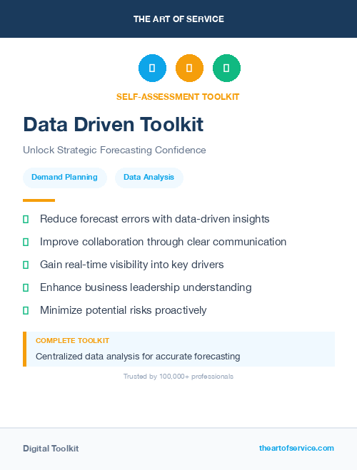 Data Driven Toolkit