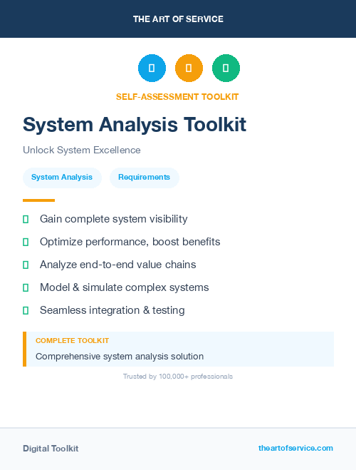System Analysis Toolkit