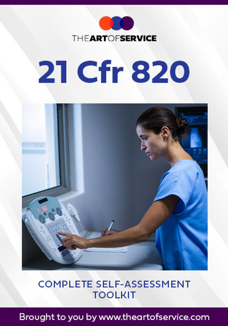 21 Cfr 820 Toolkit