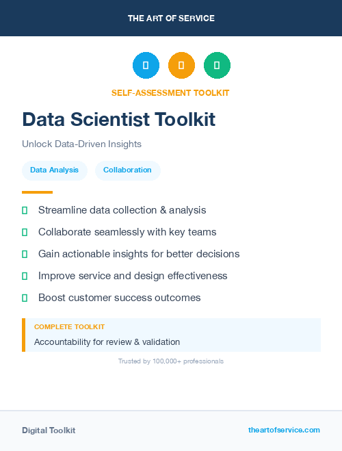 Data Scientist Toolkit