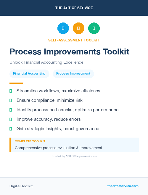 Process Improvements Toolkit