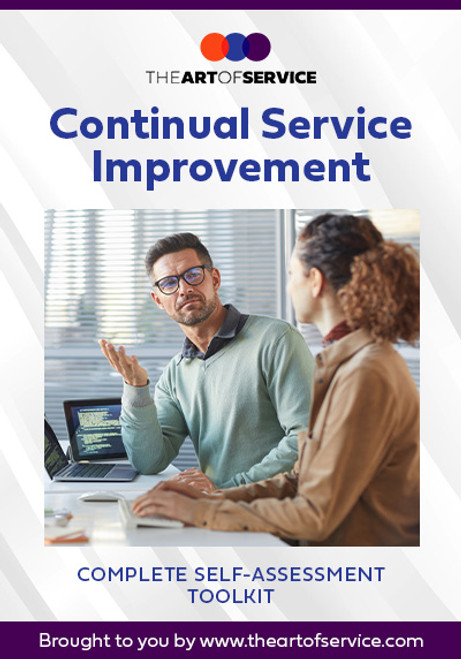 Continual Service Improvement Toolkit