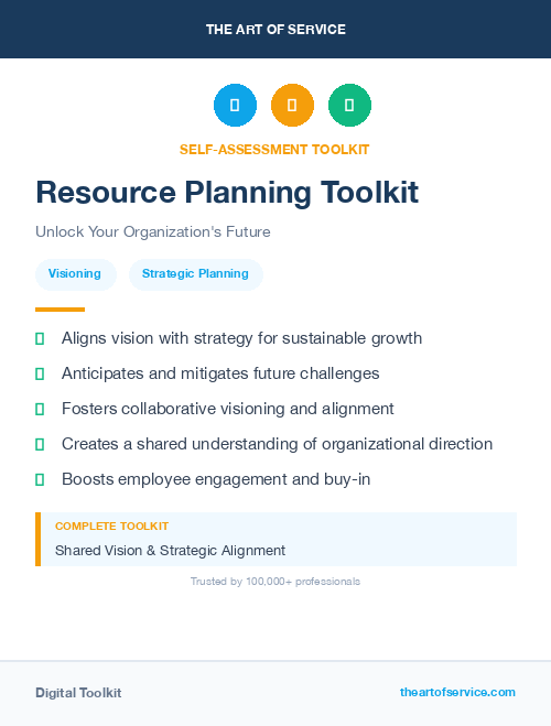 Resource Planning Toolkit