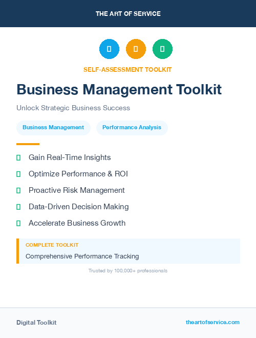 Business Management Toolkit