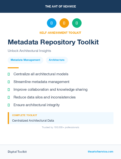 Metadata Repository Toolkit