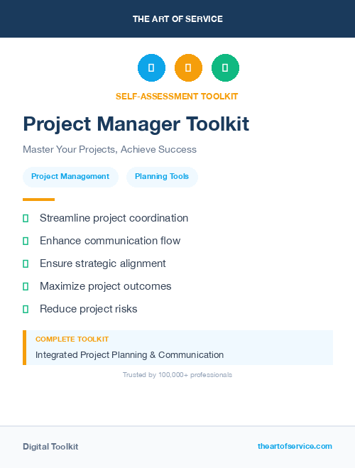 Project Manager Toolkit