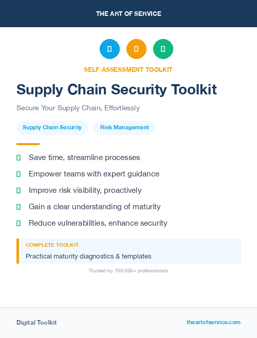 Supply Chain Security Toolkit