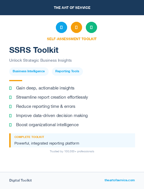 SSRS Toolkit
