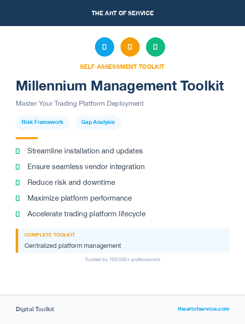 Millennium Management Toolkit