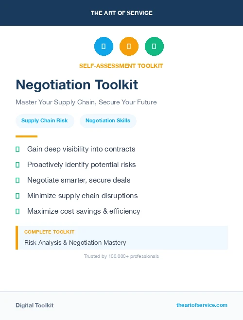 Negotiation Toolkit