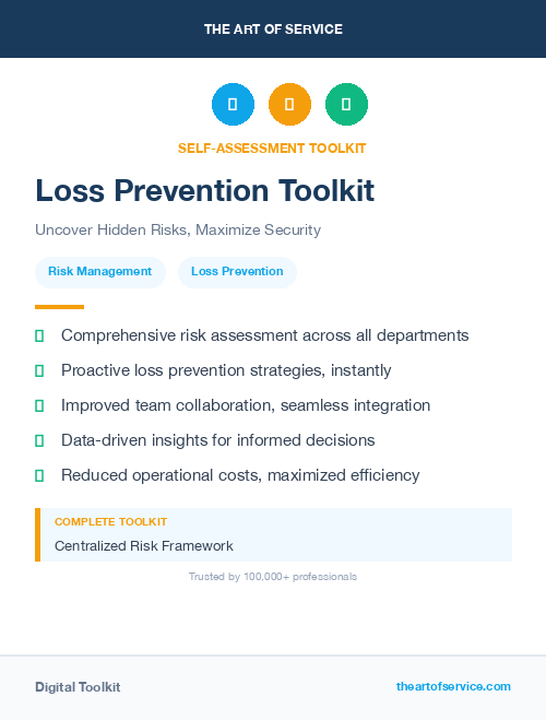 Loss Prevention Toolkit