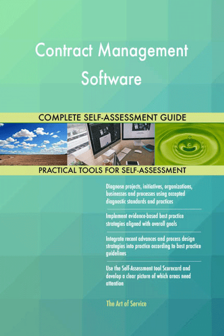 Contract Management Software Toolkit