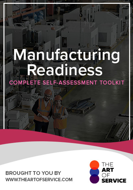 Manufacturing Readiness Toolkit