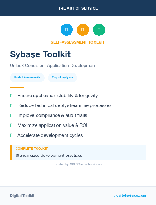 Sybase Toolkit