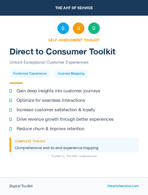 Direct to Consumer Toolkit
