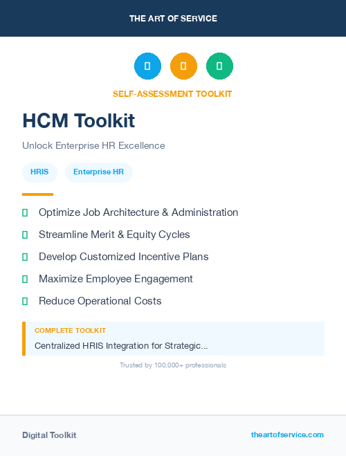HCM Toolkit