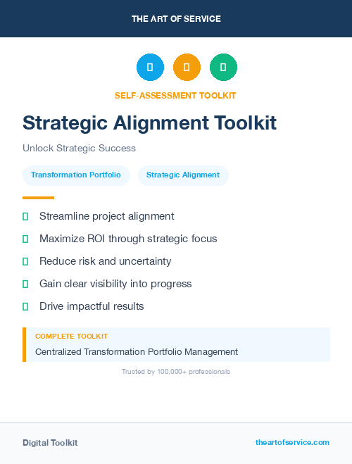 Strategic Alignment Toolkit
